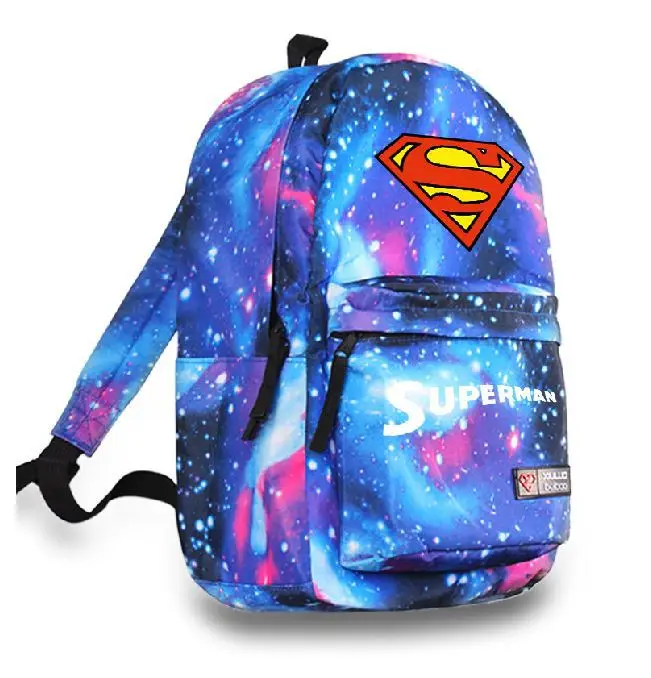 Superman Man Of Steel Galaxy Backpack Rucksack School Canvas Bags On Superman Man Of Steel Galaxy Backpack Rucksack School Canvas Bags On Aliexpress Alibaba Group