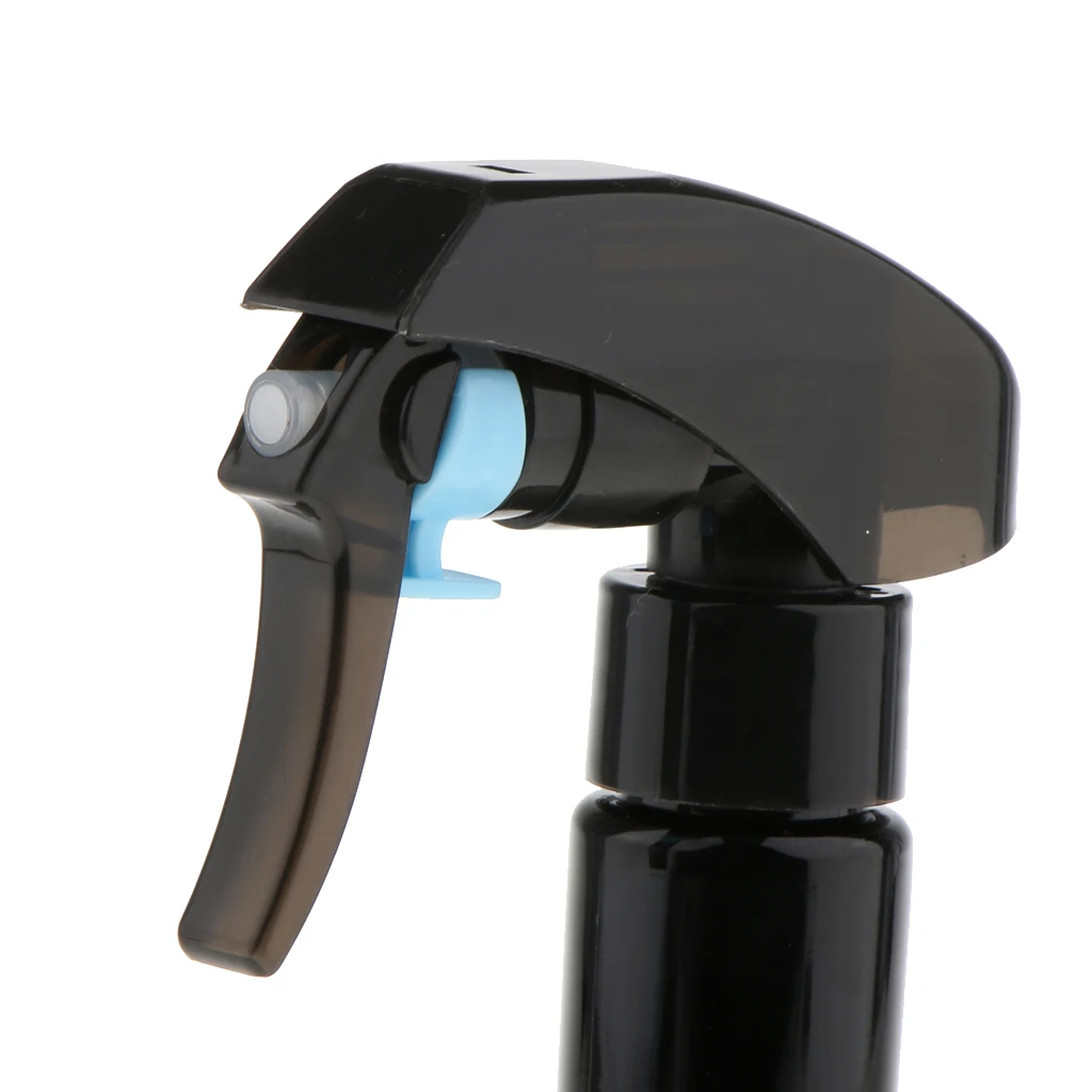 280ml Hair Salon Hairdressing Spray Flowers Water Sprayer Plastic Mist Bottle Black Useful & Multifunctional Tools