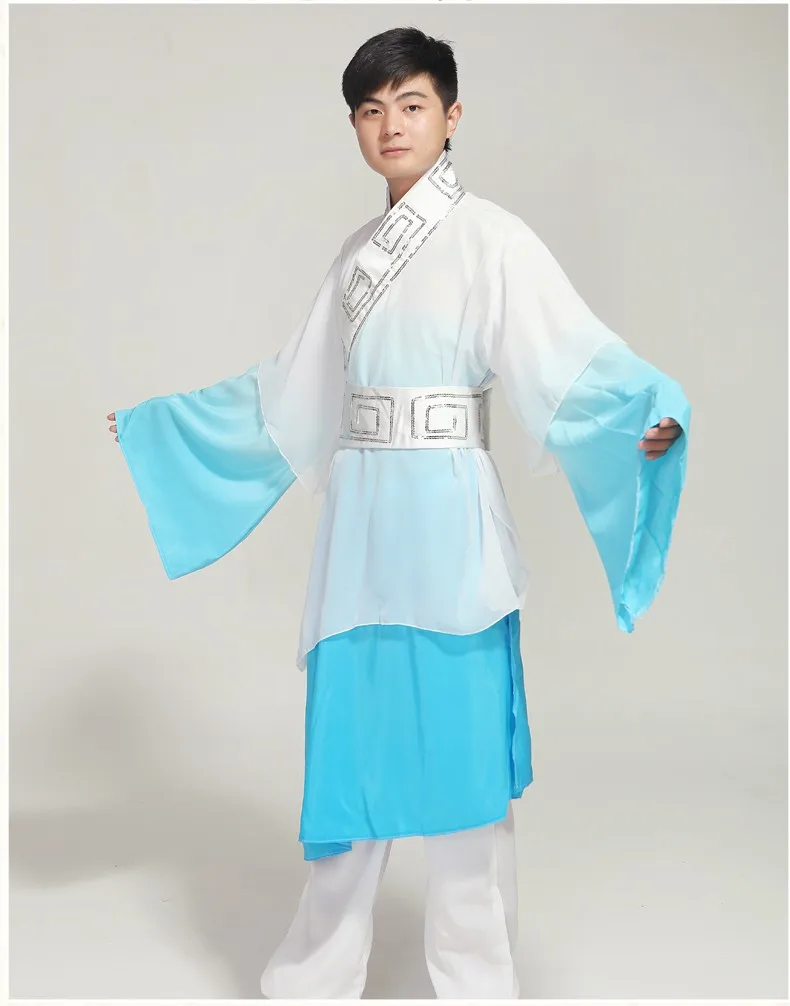 Chinese Classical dance hanfu Drama man and woman Myth love story Chinese Romeo and Juliet drama stage performance folk dance