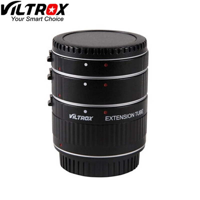 

Viltrox DG-C Metal Mount Auto Focus AF Macro Extension Tube Lens Adapter for Canon EOS 750D 700D 800D 77D 60D 5D II IV 7D II 80D