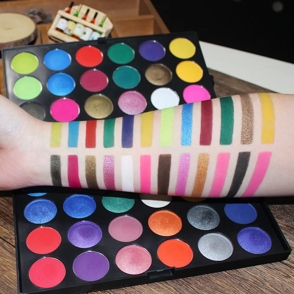 

IMAGIC Eye Shadow Plate 48Color Multicolor Shimmer Glitter Professional Eye Shadow Powder Matt Eyeshadow Cosmetic Makeup 19L0523