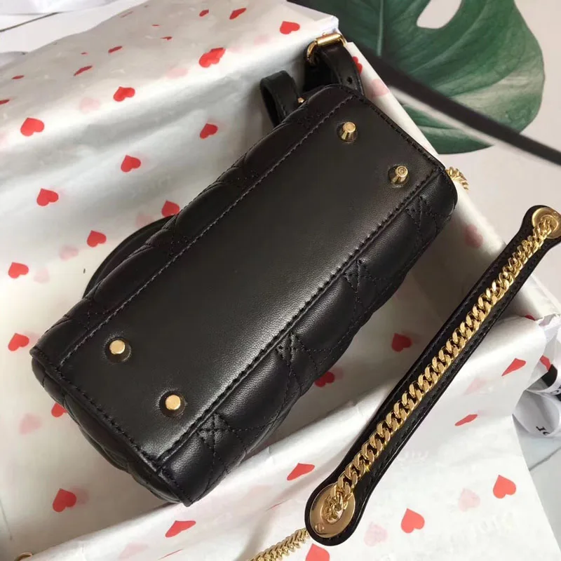 

2019 TOP Quality Fashion 100% Pure Sheep Leather Luxury Handbags Ladies Bag Designer Classic Princess Handbag bags for Women