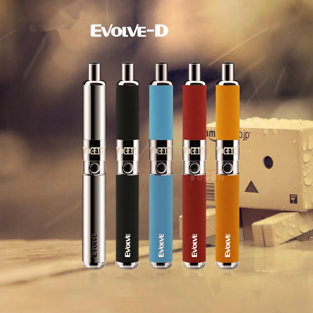 Электронная сигарета evolve D dry herb vaporizer 650 мА/ч батарея стандарт ego thread vape Mod