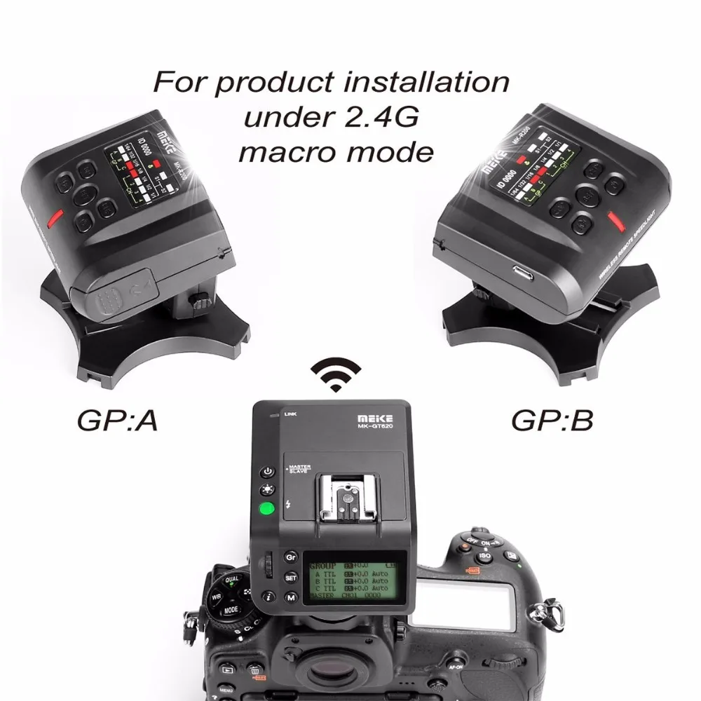 Meike MK-GT620 2.4GHz Wireless Hot Shoe Flash