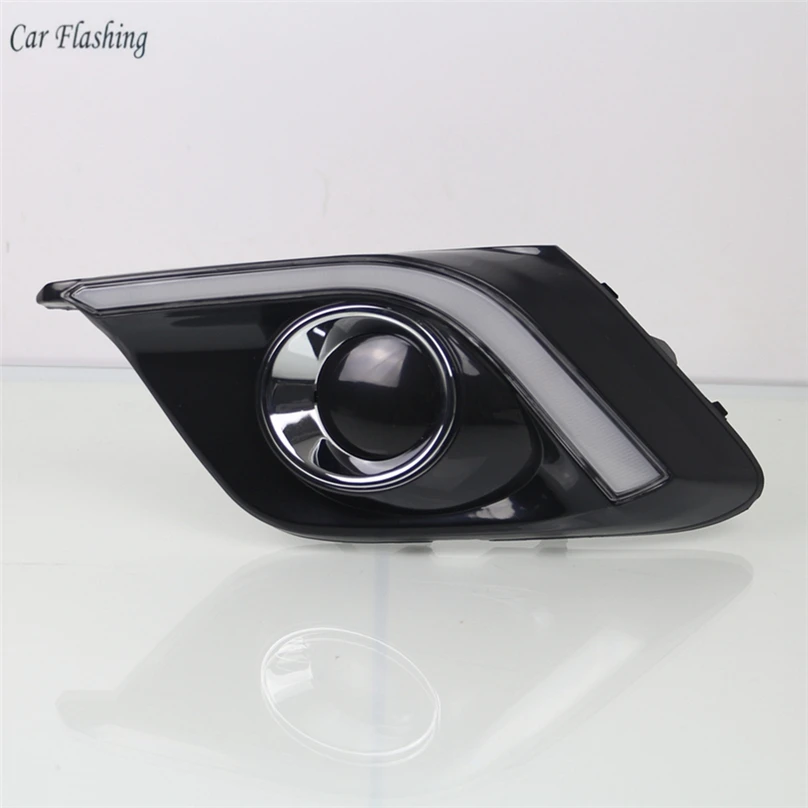 Автомобильная проблесковая 2 шт. для Mazda 3 Mazda3 Axela 2013 2014 2015 2016 светодиодный DRL