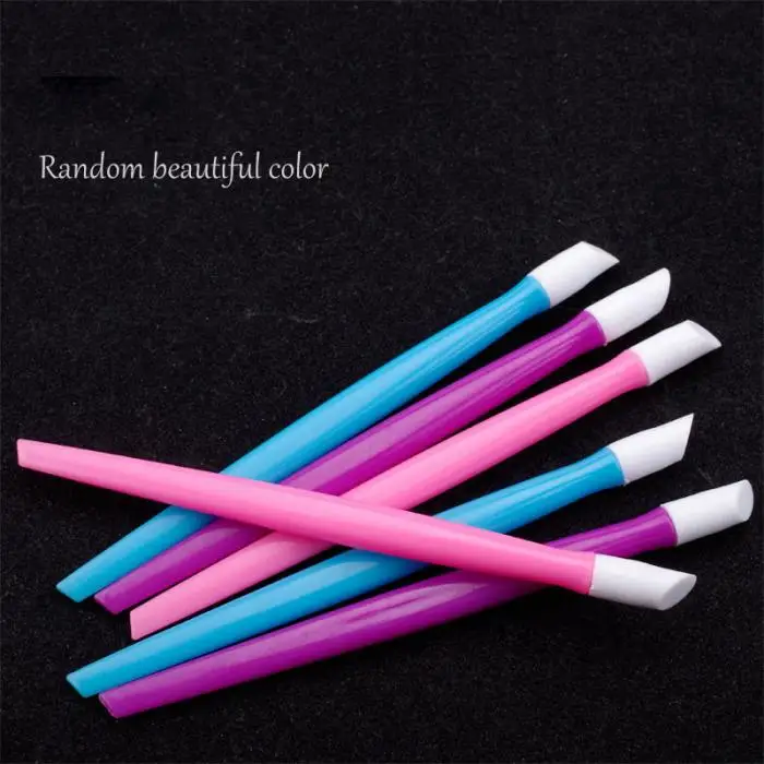 1 PCS Manicure Sticker Push Rod Art Nail Sticker Push Stick Nail Art Tool MSI-19