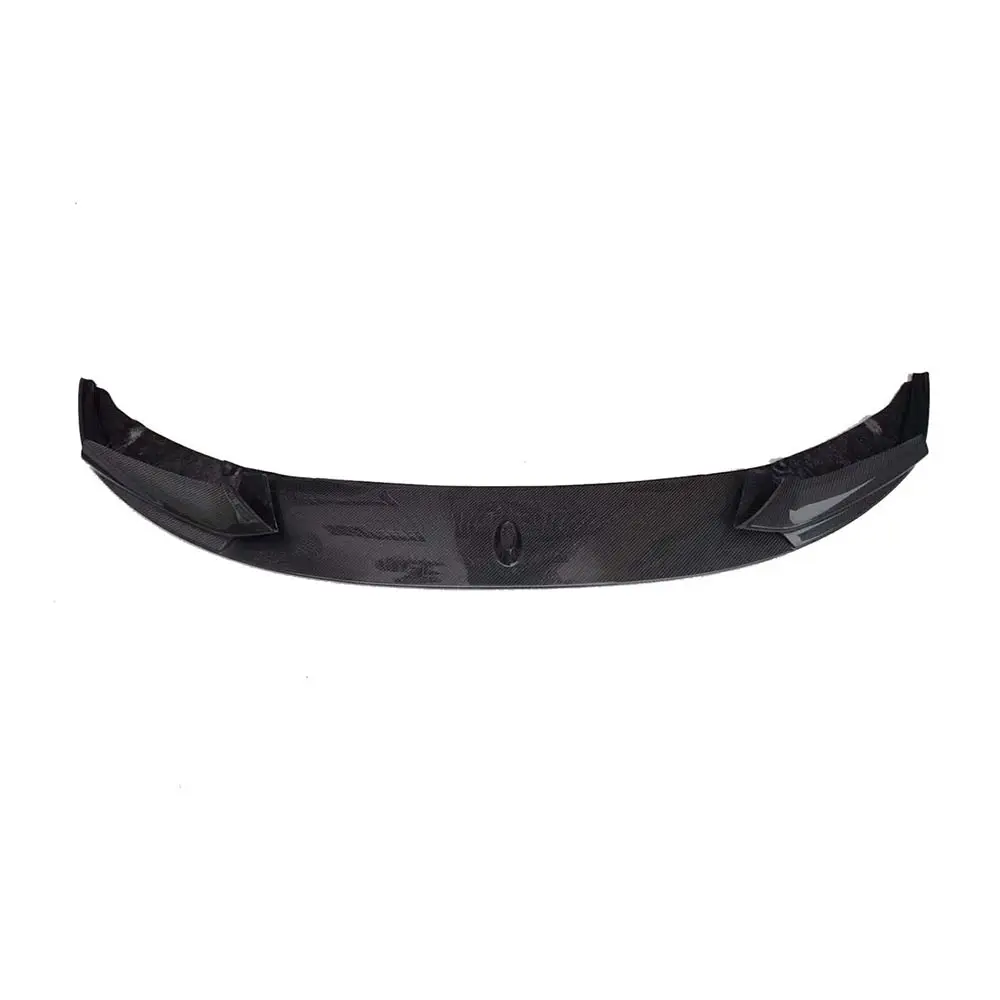 Splitters de labio delantero de fibra de carbono para BMW serie 5 F10 520i 528i 530i 535i M-sport 2012- protector de parachoques de cabeza 2018