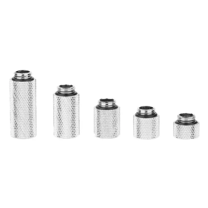 40mm Inner//External G1//4 Thread Water Cooling Tube Base Extender Extension Tube