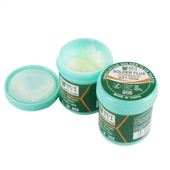 

Soldering Paste 100g Lead-Free Insulation Halogen free Tin Soldering Welding Flux for SMT BGA SMD PGA Soldering Welding Repair