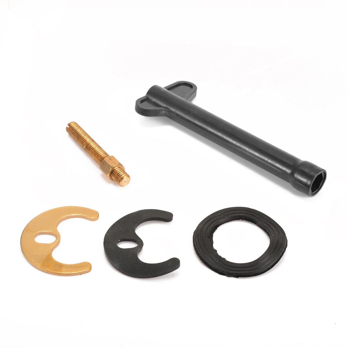 5pcs Single Hole Tap Fixing Fitting Kit Water Faucet M8 Bolt Washer Wrench Plate Set Kitchen Basin Tool Bathroom Accessories