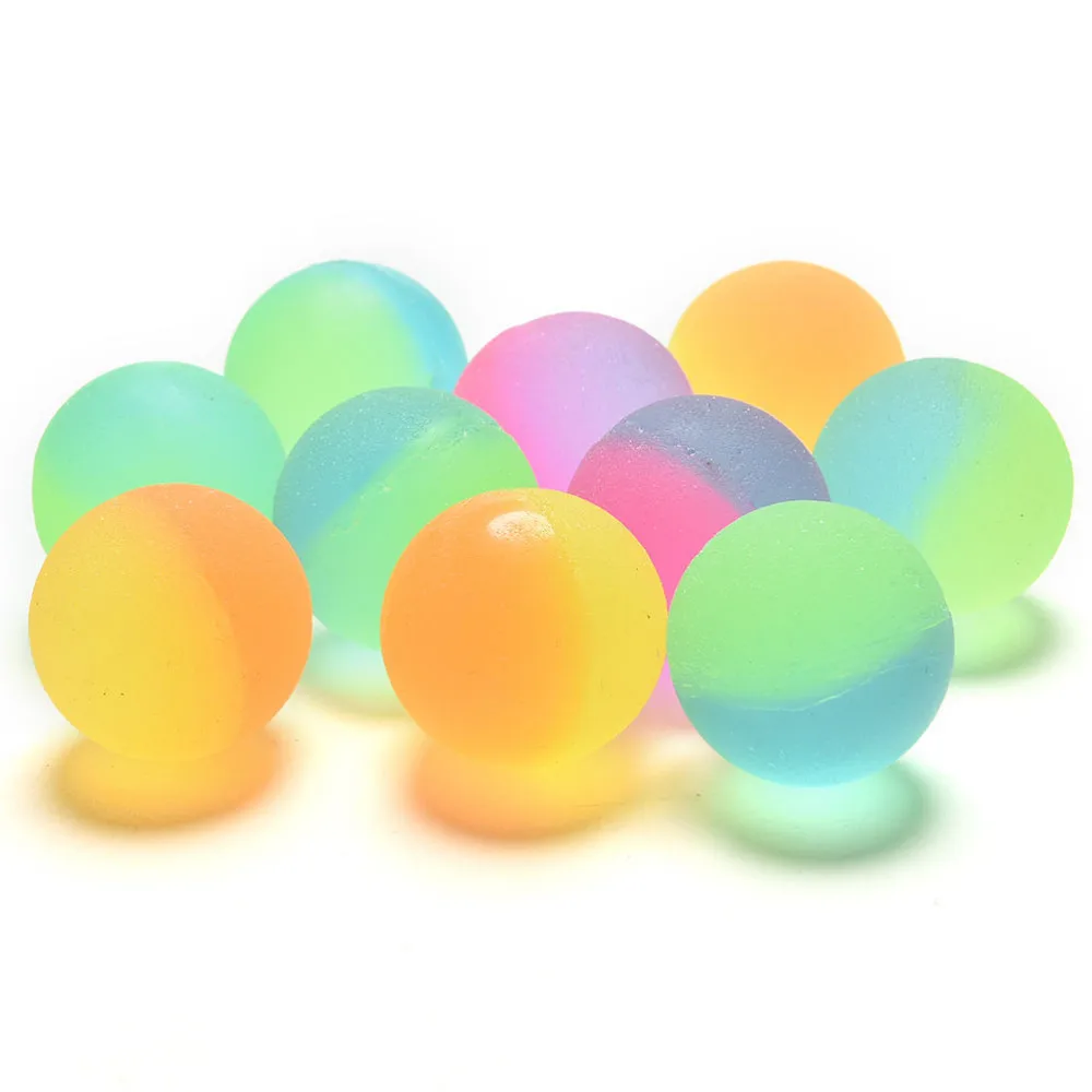 10 шт. цветной прыгающий резиновый мяч, уличные игрушки для детей, спортивные игры, эластичные жонглирующие прыгающие шары, игрушечный шар для детей