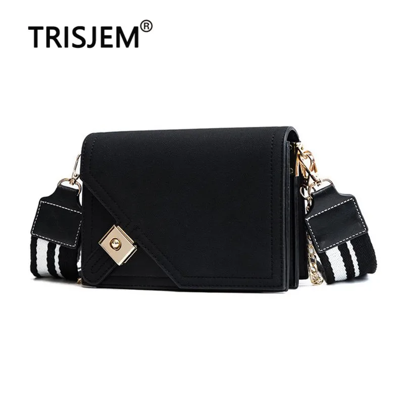 

Chain Small Flap Shoulder Bag for Women Top Quality PU Leather Women's Messenger Bag Fashion Black Female Crossbody Bag Designer
