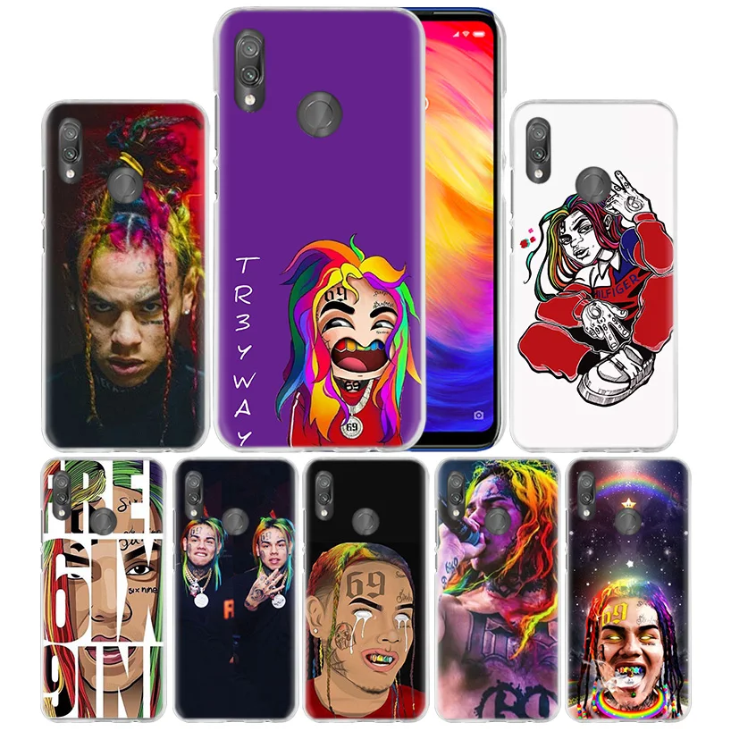 

Tekashi 69 Hip Hop Case for Xiaomi Redmi Note 7 K20 6 6A Pro Y3 7S 7A GO S2 5 MI Play 9T A1 A2 8 lite Poco F1 Hard Phone Cover