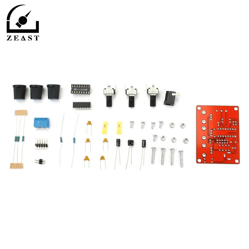 DIY XR2206 Function Signal Generator Kit Sine Triangle Square Output