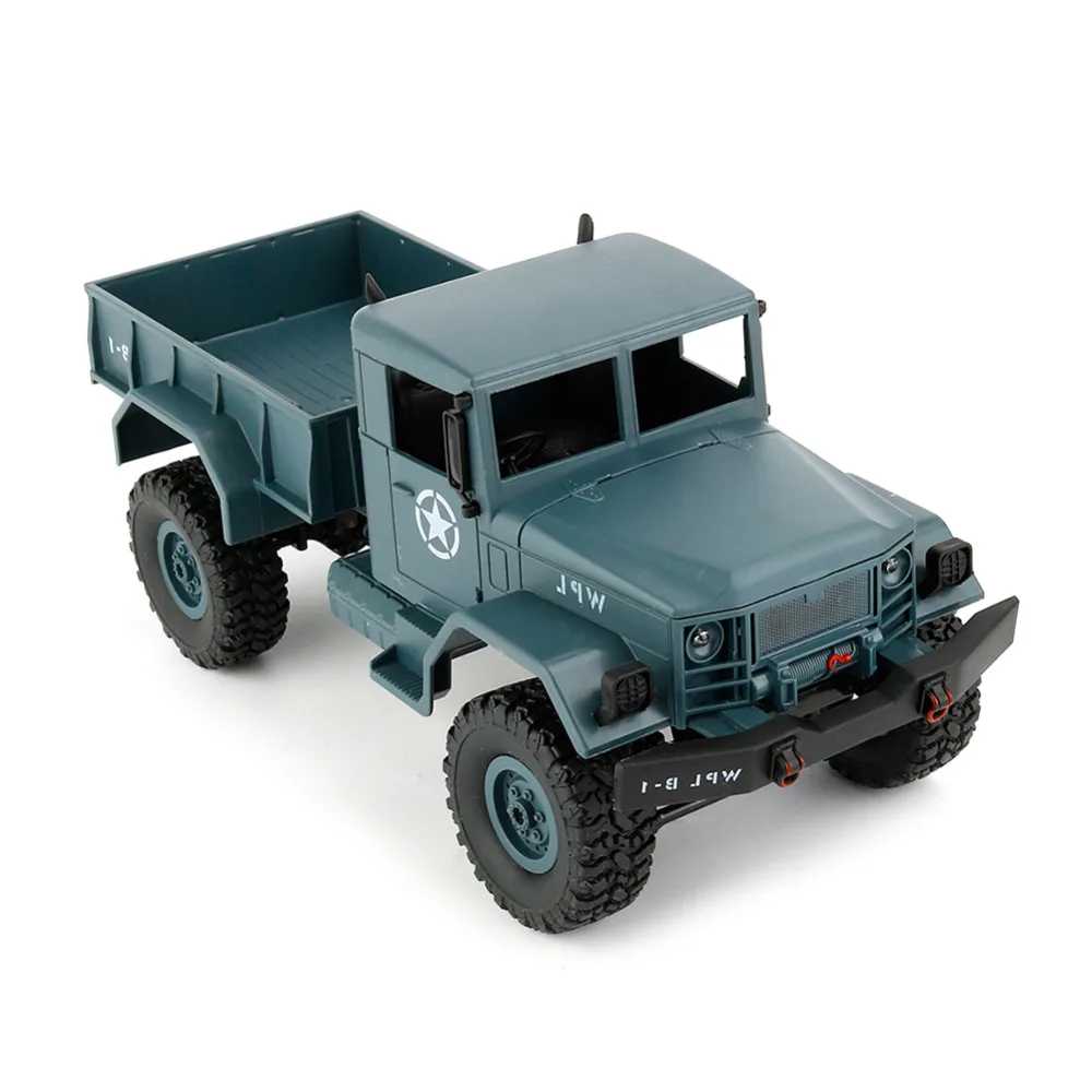 

Blue Remote Control Toy Climbing Car 1/16 RC Truck 2.4G RC Crawler Off Road Auto Toys for Children Gift