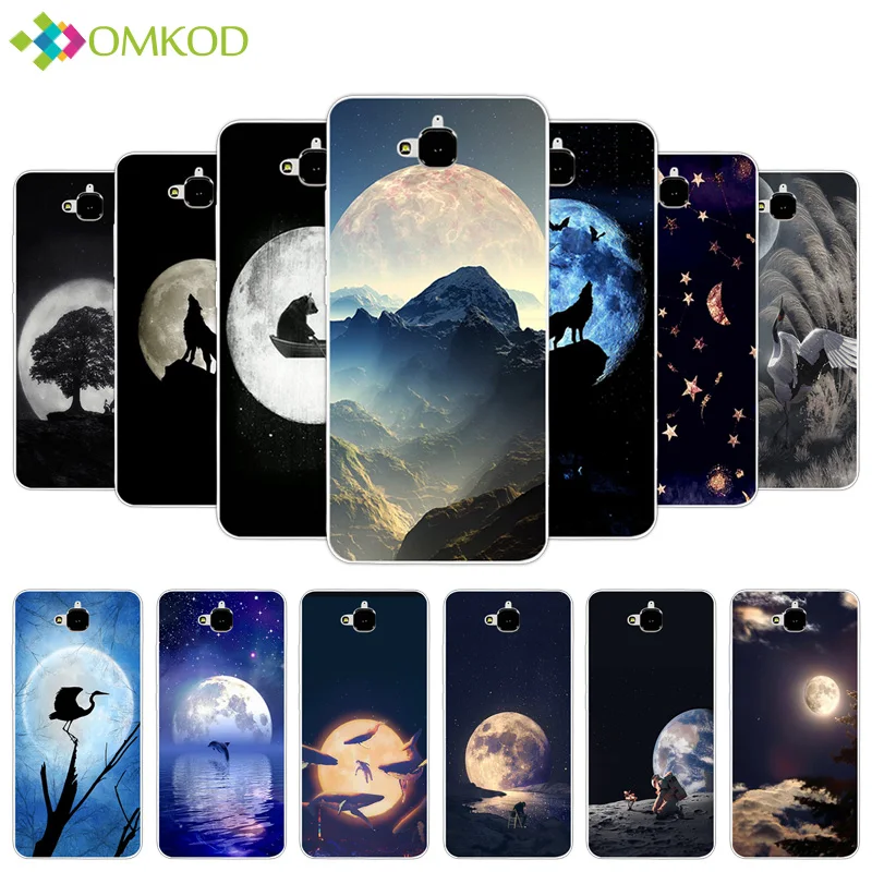 

For Huawei Honor 4C Pro TIT-AL00 Y6 Pro TIT-L01 Soft TPU for Enjoy 5 Honor Holly 2 Plus Lunar Cover For Huawei Honor Play 5X