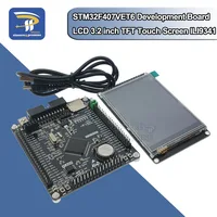 STM32F407VET6 Development Board Cortex-M4 STM32 Minimum Systeem Leren Boord Arm Core Board + 3.2 Inch Lcd Tft Met Touch Screen