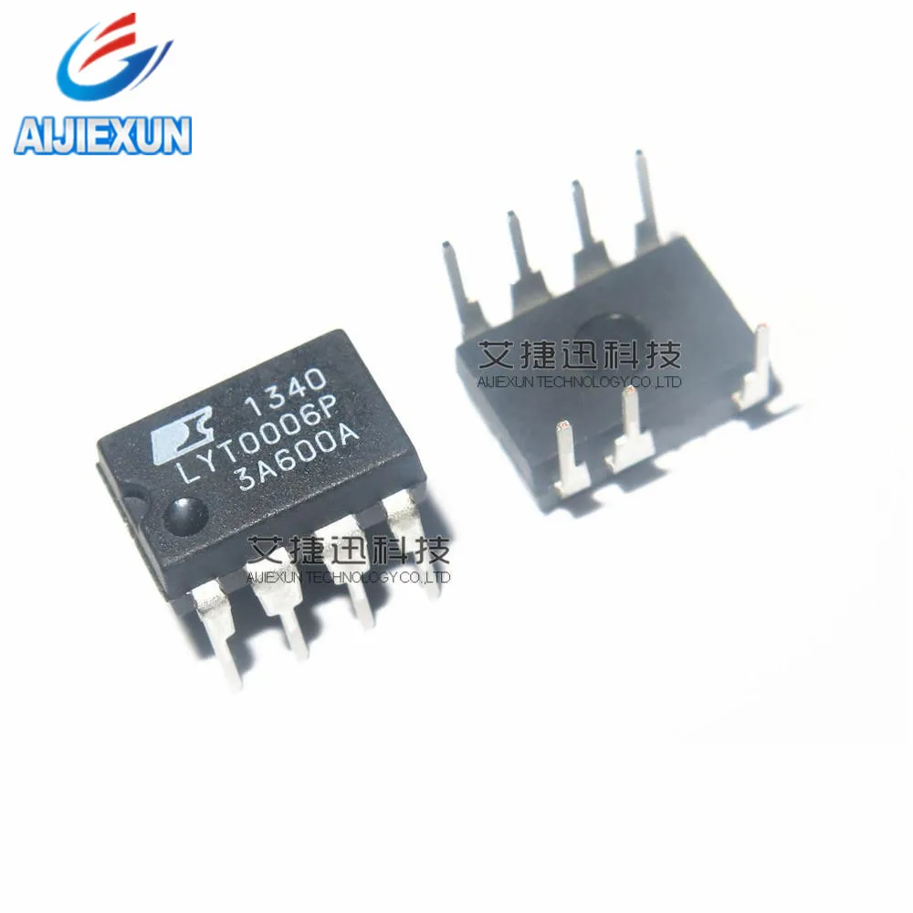 

20Pcs LYT0006P DIP7 Lowest Component Count, Off-Line Switcher IC for Non-Isolated LED Lighting Applications New and original