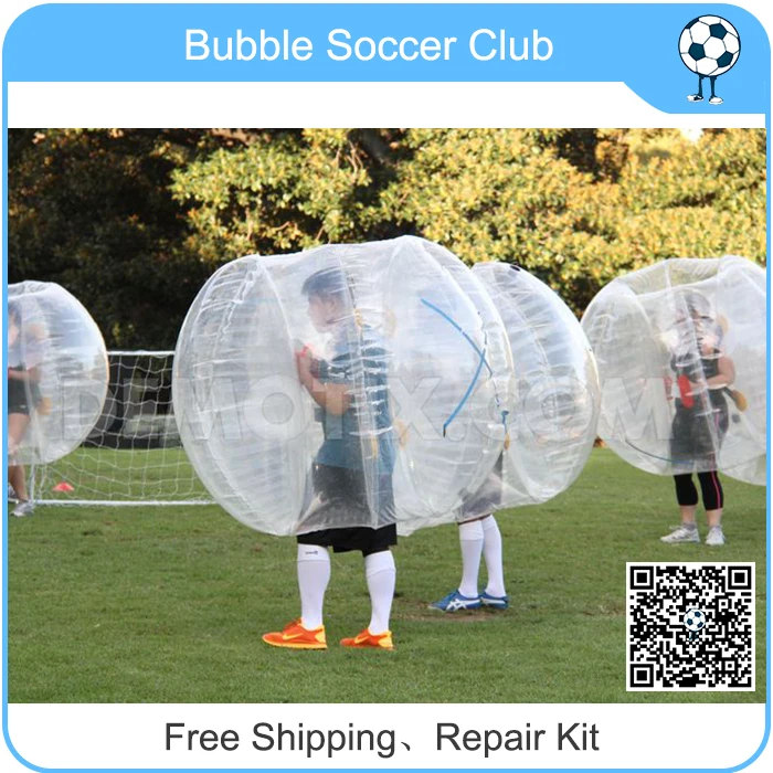 

Free Shipping Toy Ball Bubble Footballs 1.7m, PVC materials human hamster ball ,zorb ball for sale