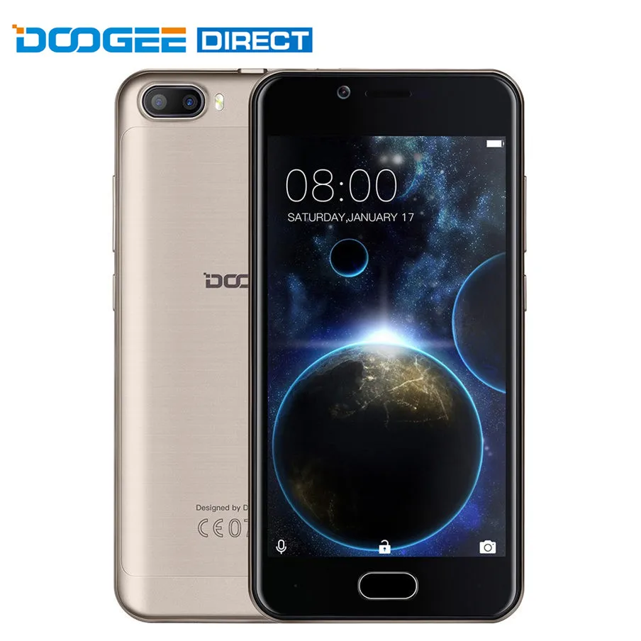 Цена за Уникальный DOOGEE Стрелять 2 3 Г Смартфон 5.0 дюймов Android 7.0 MTK6580 Quad Core 1.3 ГГц 5.0MP Две Камеры Заднего сенсорный Датчик Цена за Уникальный DOOGEE Стрелять 2 3 Г Смартфон 5.0 дюймов Android 7.0 MTK6580 Quad Core 1.3 ГГц 5.0MP Две Камеры Заднего сенсорный Датчик