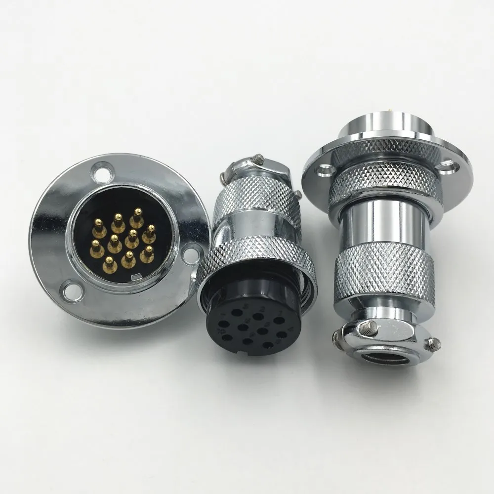 1 компл. GX25 25 мм XLR 2 3 4 5 6 7 8 9 10 Pin Женский Мужской диск фланец панель монтажная розетка с пылезащитной крышкой авиационный разъем