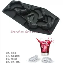 Вампирский зуб замораживание, вампирский зуб поднос льда, силиконовая форма для льда, кубик льда барная Питьевая для снятия летней жары