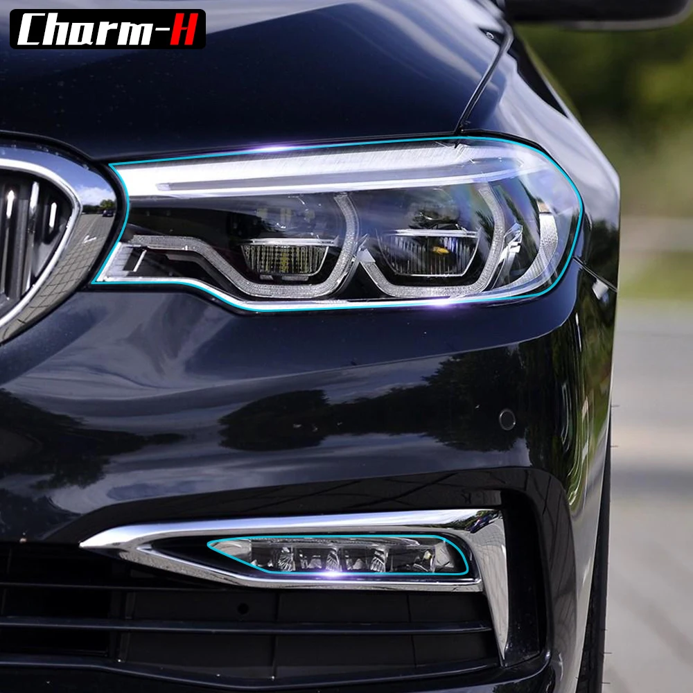  Car Styling Headlight Protective Restoration Protection Film For BMW F30 F10 F25 X5 F15 X6 F16 G30 