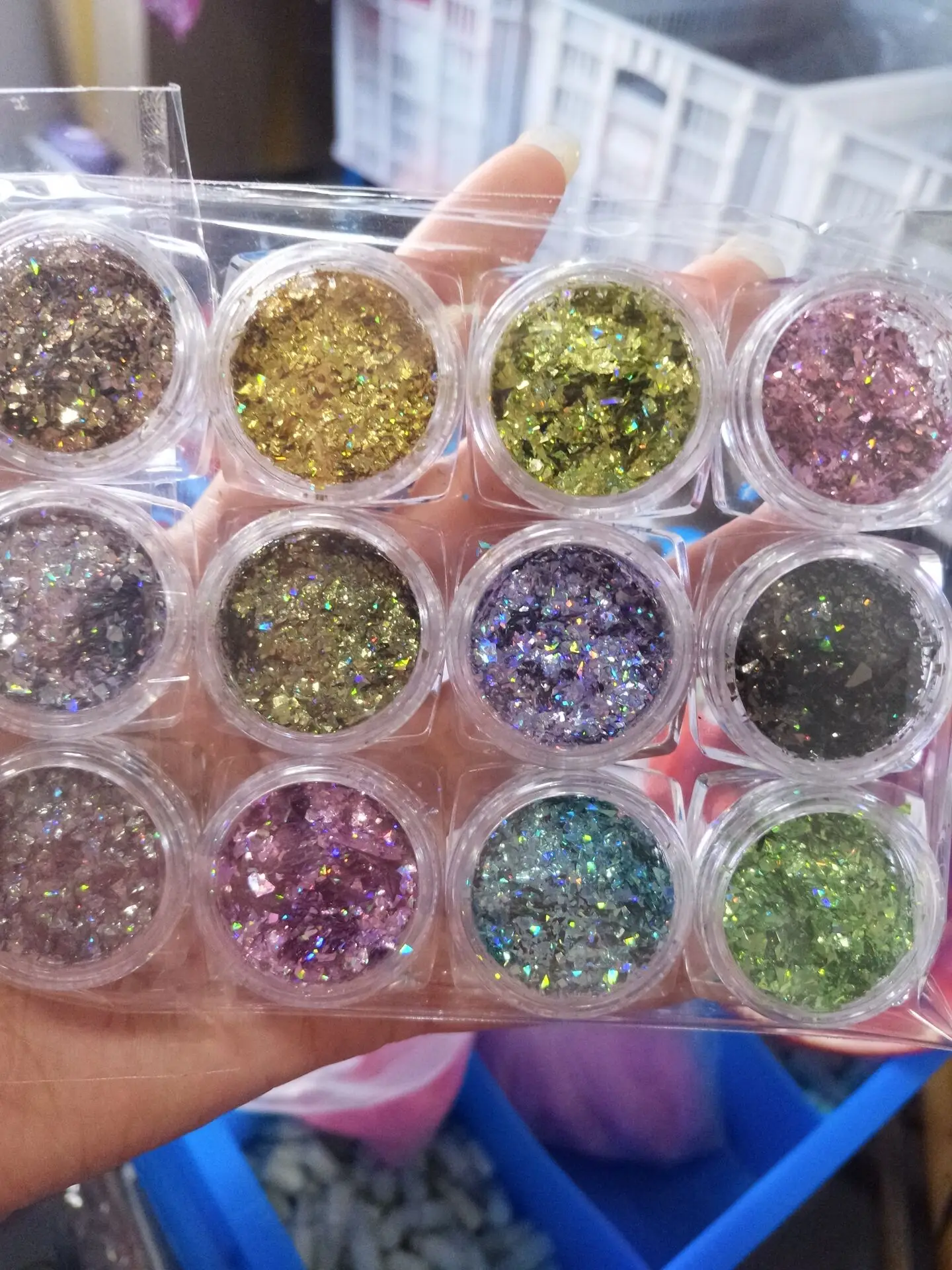  Green Body Glitter - 15g Chunky Holographic Face Glitter, Hair  Glitter, Eye Glitter and Body Glitter for Women. Rave Glitter, Festival  Accessories, Cosmetic Glitter Makeup. Loose Glitter Set : Beauty