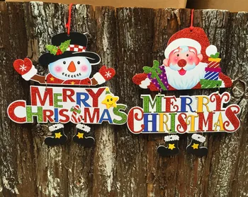 

4pcs/lot navidad decoraciones para el hogar , Merry Christmas Tree Decorations enfeites de natal
