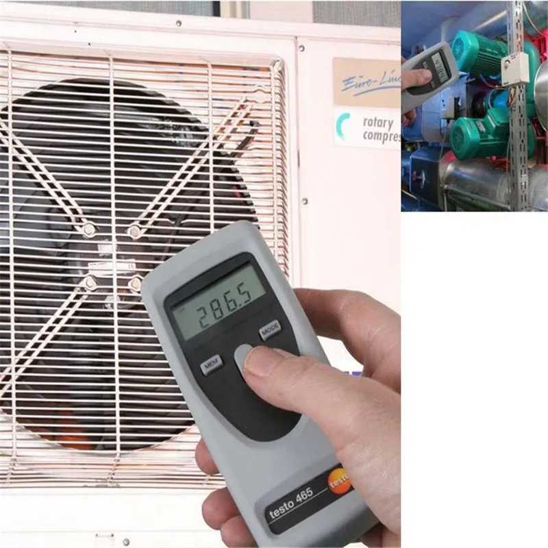 

Original Testo 465 tachometer speed revolution meter speedometer tester rotation