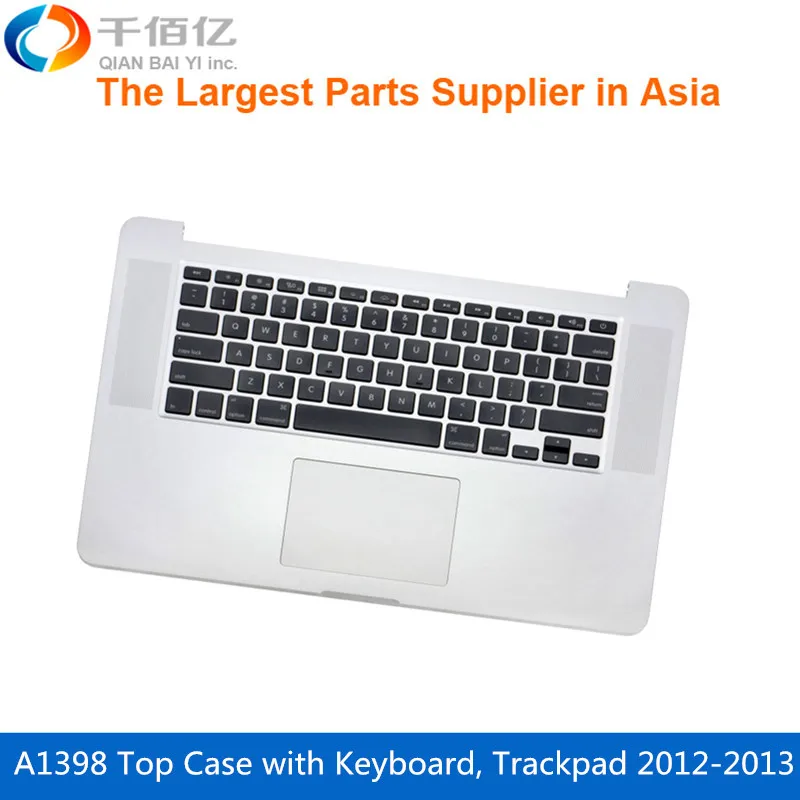Original New A1398 Top Case US Layout keyboard with trackpad for font b Macbook b font