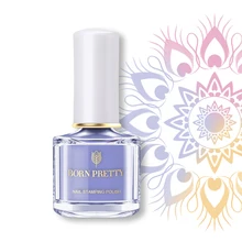 6 мл BORN PRETTY Candy Nail color серия стемпинг ногтей покрытие Цветной Красочный штамп маникюрный лак Искусство Лак для стемпинга