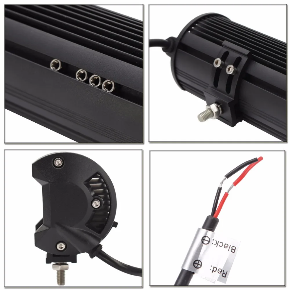 SufeMotec 4D 20 23 28 36 дюймов 210 Вт 240 300 390 480 светодиодная фара рабочего света для