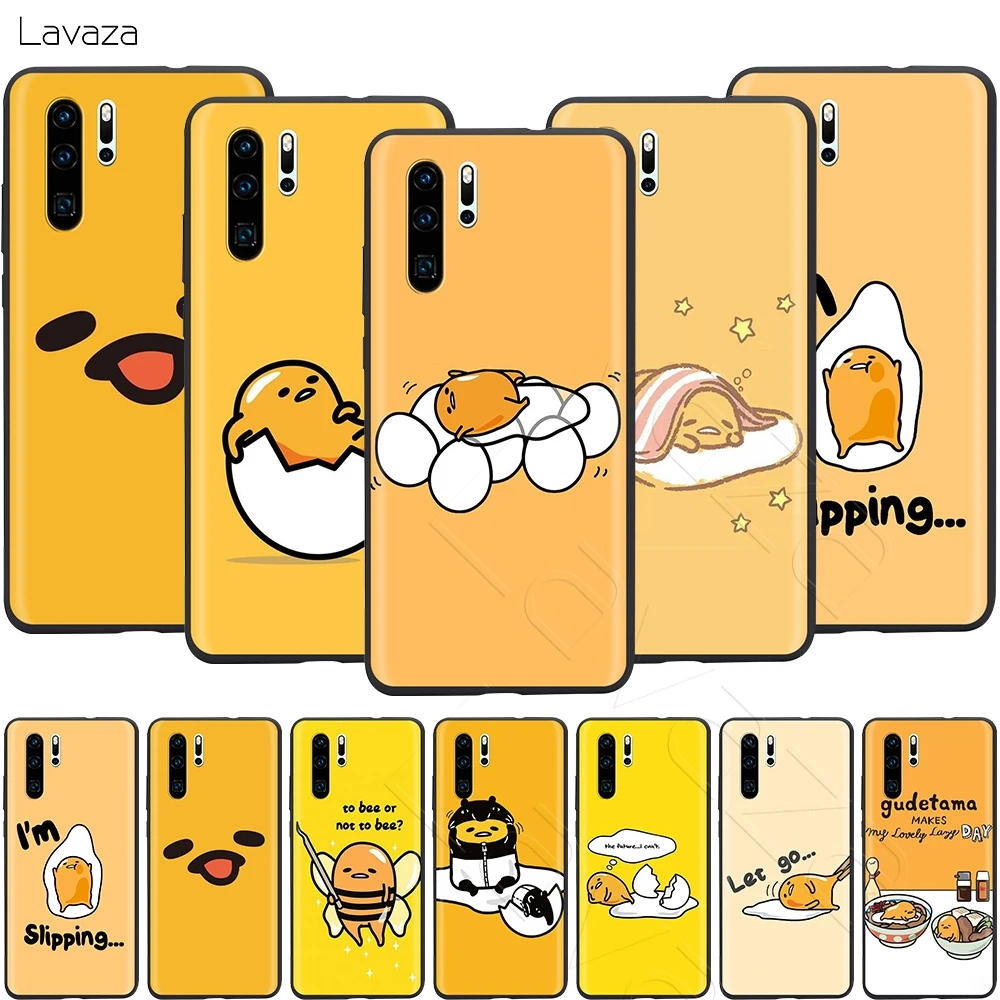 Милый милый чехол Lavaza Gudetama Lazy Egg для Huawei Mate Y7 Y9 P8 P9 P10 P20 P30 P40 Max Lite Pro P Smart Mini |