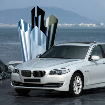 

30% Light Transmission Stickers decoration mirror solar film self adhesive window tint film for car window glass 1.52 x 10m