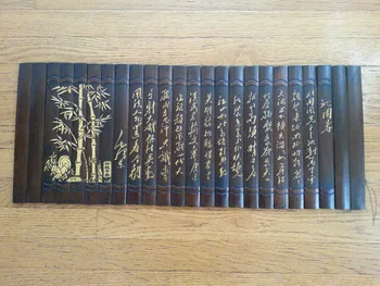 

CHINESE BAMBOO SLIP SCROLL CARVING 3D LETTER