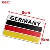 Car Stickers UK/USA/France/Italy/Germany/Russian/Greece/Spain/ Flag Logo Badge Emblems Decals For Home Car Motorcycle Decoration ► Photo 3/6