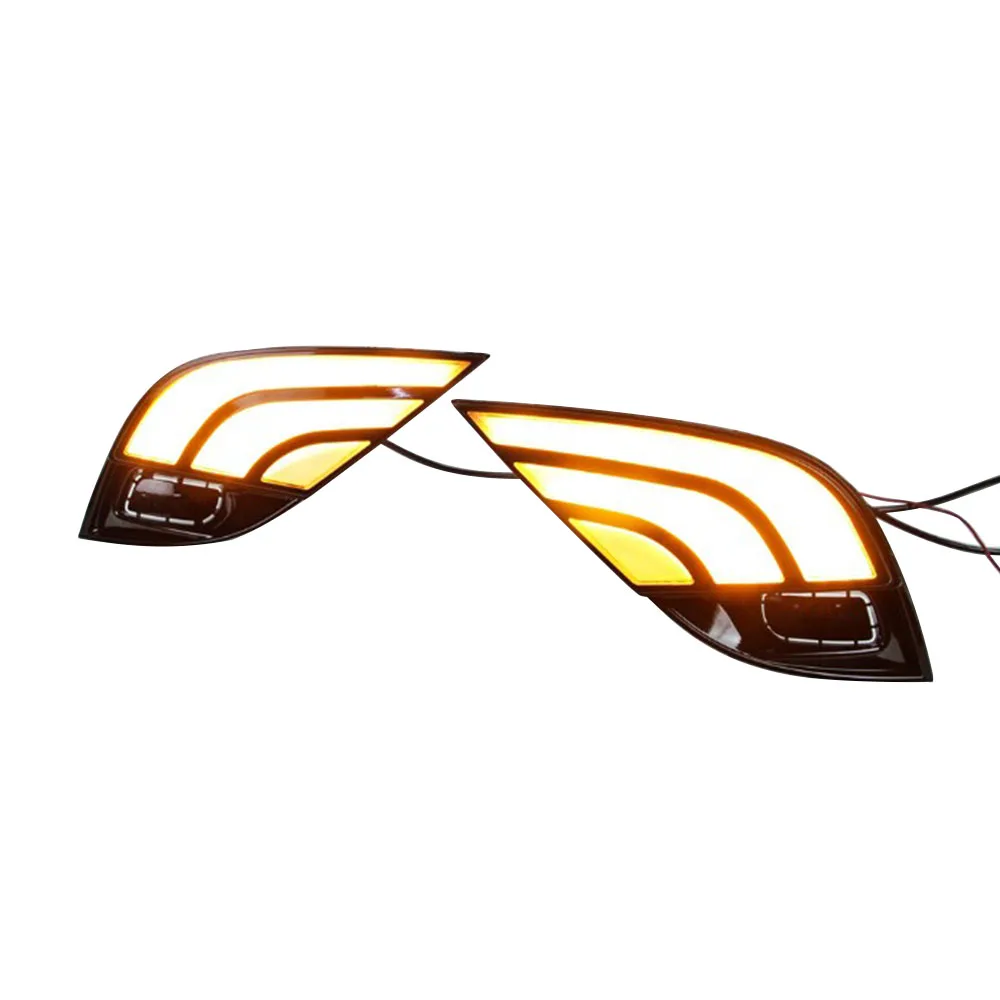 Новый высококачественный 2 шт./компл. светодиодный автомобильный DRL дневные