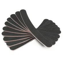 10PCS Slim Sandpaper Nail Files Nail File For Manicure Banan Black & Grey Zebra 100/180 Grit Emery Board Nail Buffer Pedicure,MF 10PCS Slim Sandpaper Nail Files Nail File For Manicure Banan Black & Grey Zebra 100/180 Grit Emery Board Nail Buffer Pedicure,MF