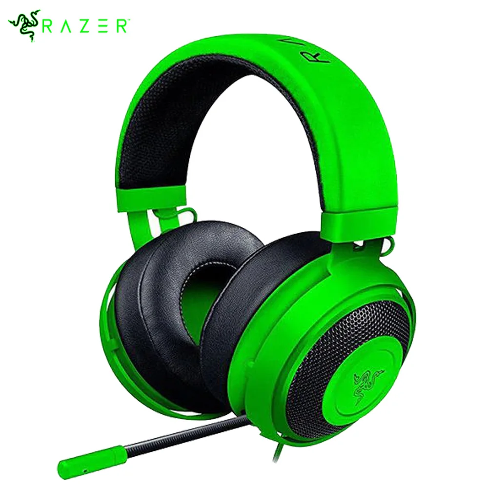 

Original Razer Kraken Pro V2 Analog Gaming Earphone Headset Professional eSports Gaming Headset With Microphone For PC Xbox One