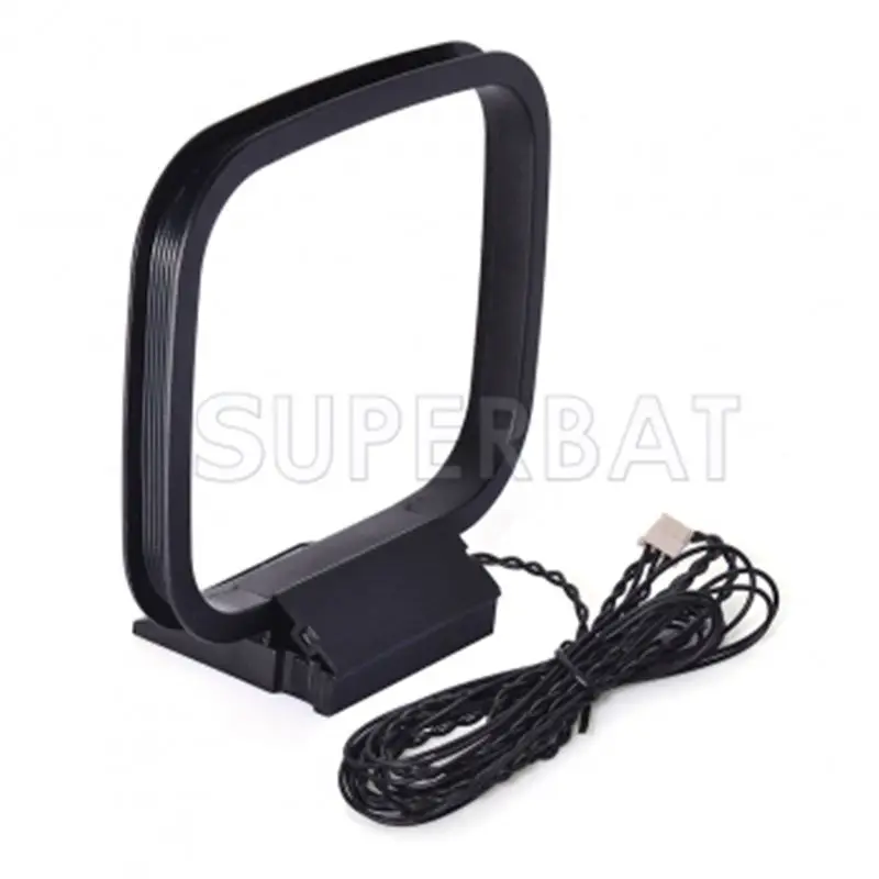 

Superbat AM and FM Loop Antenna with 3-pin Mini Connector for Sony Sharp stereo receiver