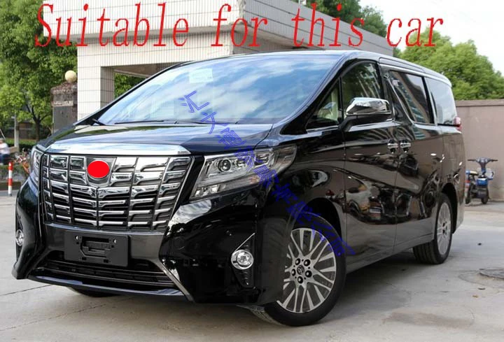 Для Toyota Alphard Vellfire- нержавеющая сталь боковой Внутренний порог двери Добро пожаловать ржавчины педали Накладка защита аксессуары