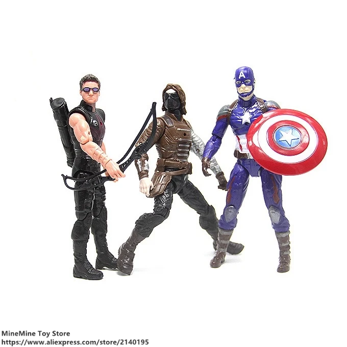 DISNEY Marvel Мстители 10 шт./компл. Железный человек Капитан Америка Муравей Человек
