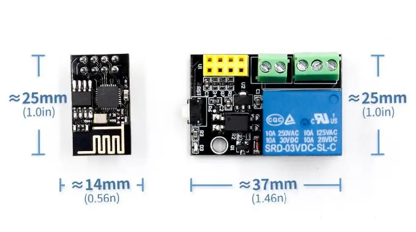 Релейный модуль ESP8266 ESP 01S 5V WiFi умный дом дистанционный переключатель для Arduino Phone