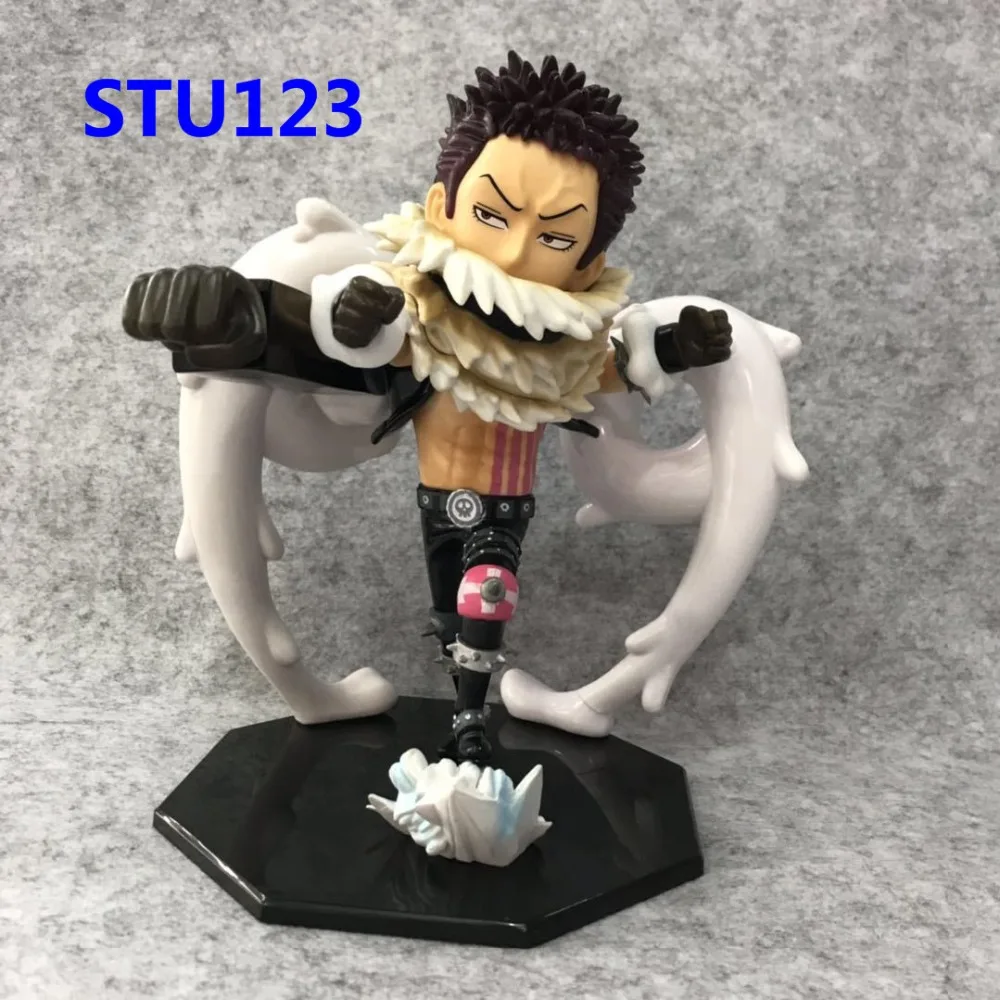 

ONE PIECE 4 generations Big Mom Pirates Three Sweet Commanders Charlotte Katakuri PVC Action Figure Model Toys Boxed 20cm N774
