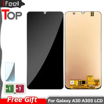 

SUPER AMOLED LCD for SAMSUNG GALAXY A30 A305/DS A305F A305FD A305A Display Touch Screen Digitizer Assembly For Samsung A30 LCD