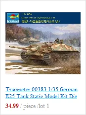 Trumpeter 35093 1/72 модель танка Merkava III 1995, пластиковый бронированный автомобиль