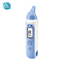 GL Инфракрасный цифровой термометр для ушей, лоб, термометр, Двойная модель, бесконтактный электронный цифровой термометр для детей и взрослых