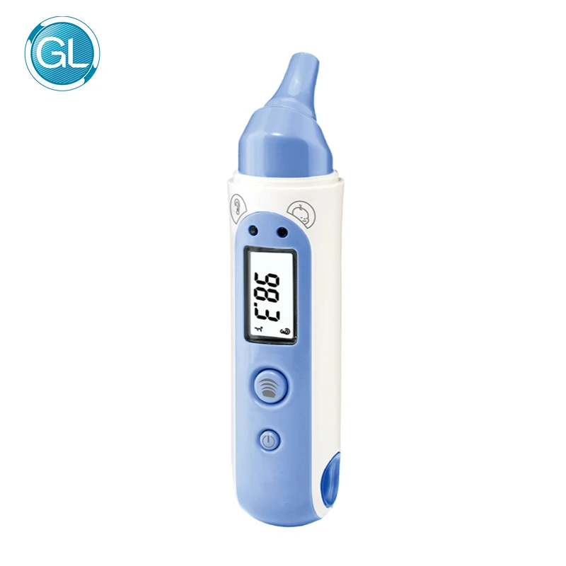 

GL Infrared Digital Ear Thermometer Forehead Thermometer Double Model Non-contact Electronic Digital Thermometer For Baby Adult