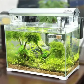 

New Arrival Plastic Metal 3D Digital Electronic Aquarium Thermometer Fish Tank Temp Meter Gold Silver